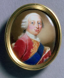 Porträtminiatur von Frederick Louis, Prinz von Wales, 1755